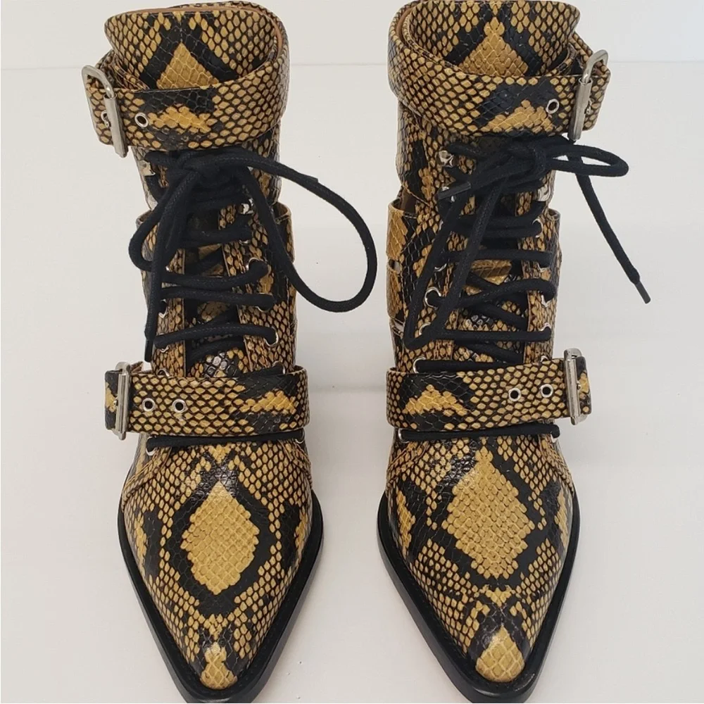 Chloe Rylee Python Print Medium Ankle
Boots - Picture 5 of 14